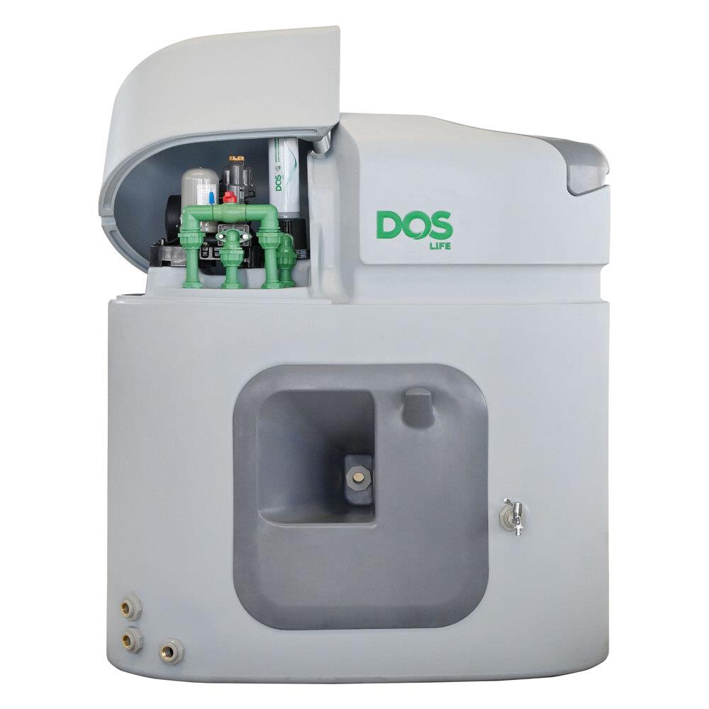ถังเก็บน้ำ DOS WATER PAC PRO GY1500 ลิตร+ปั๊มน้ำ GRUNDFOS SCALA2 3-45 550W+เครื่องกรองน้ำใช้ DOS DP-WTP สีเทา