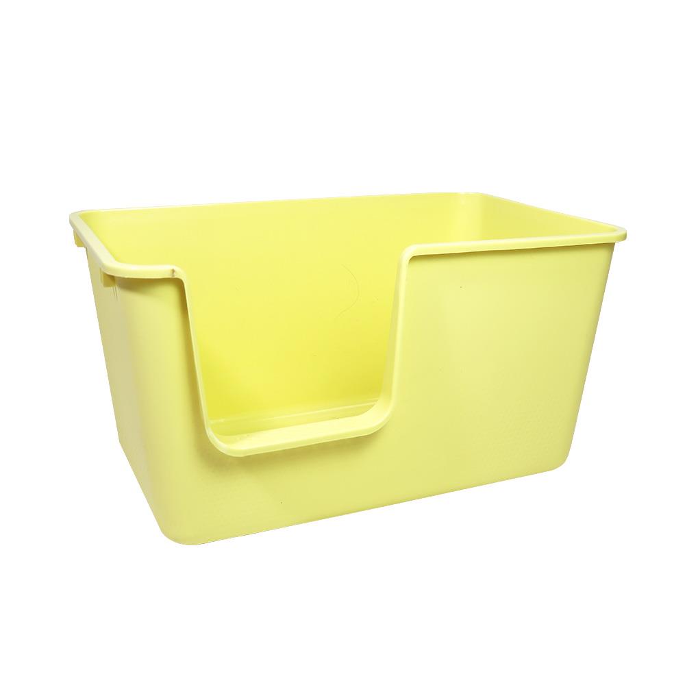 กระบะทรายแมว PETUS 52x29 ซม. สีเหลือง