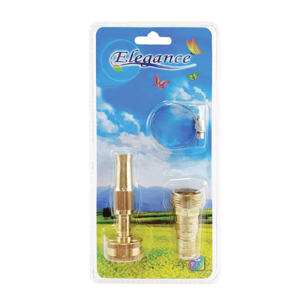 ปืนฉีดน้ำทองเหลืองปรับได้ ELEGANCE EG-8560