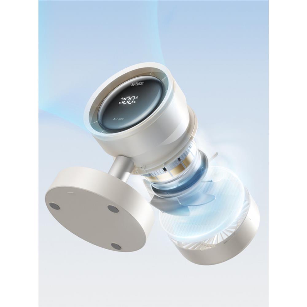 พัดลมพกพา 5.5 นิ้ว SOTHING AIR PRO WITH FILTER สีขาว