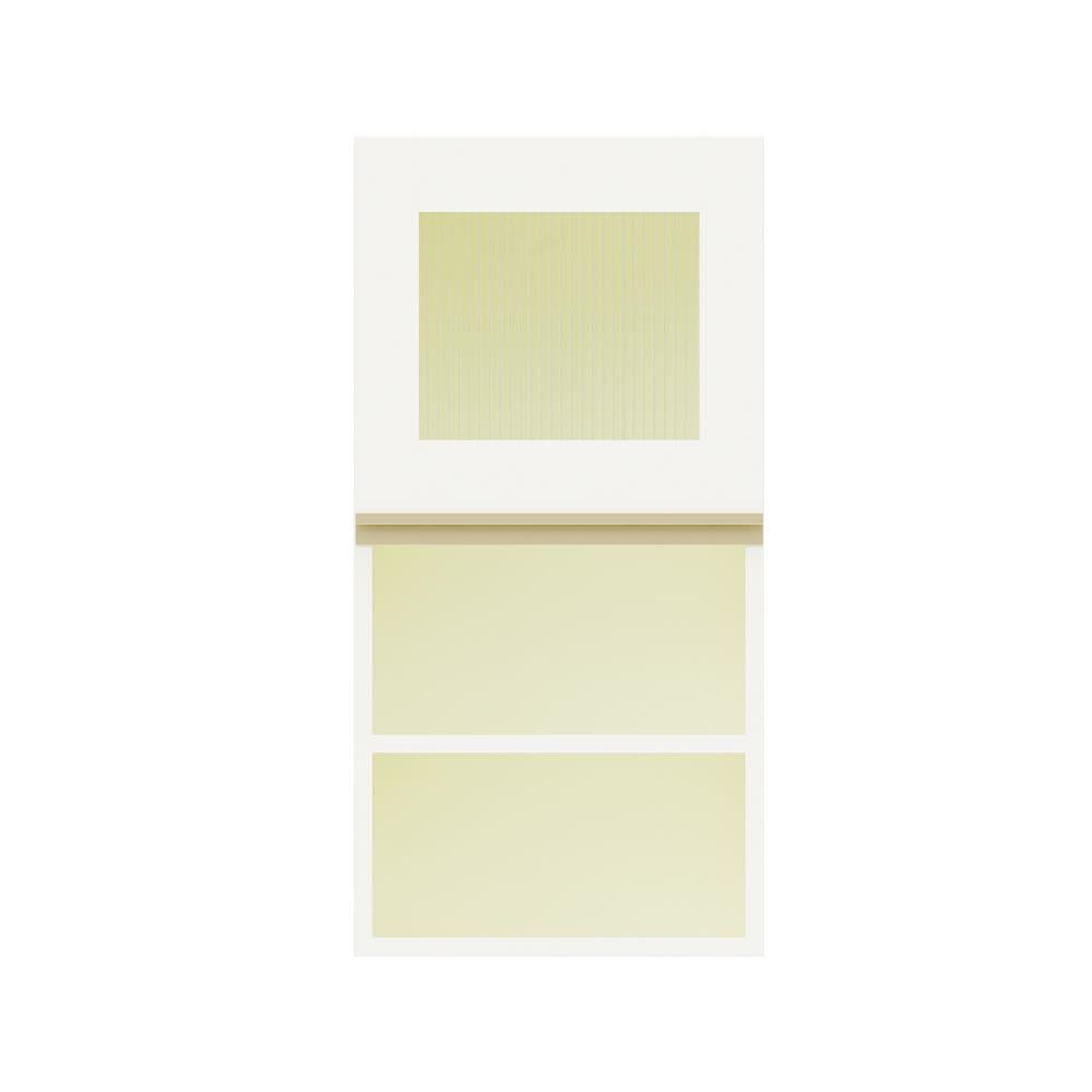 ตู้แขวนกระจกช่องโล่ง S1 JUPITER JUVENTAS 40x80 ซม. สีขาว