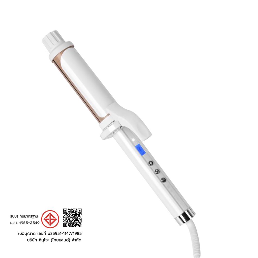 เครื่องม้วนผม KINUJO KC38N สีขาว