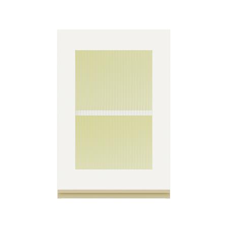 ตู้แขวนเดี่ยวกระจก JUPITER JUVENTAS 40x60 ซม. สีขาว_0