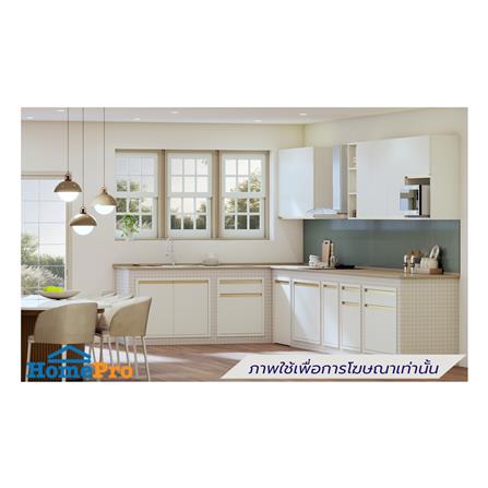 ตู้แขวนคว่ำจานเรียบ JUPITER JUVENTAS 80x80 ซม. สีขาว_3