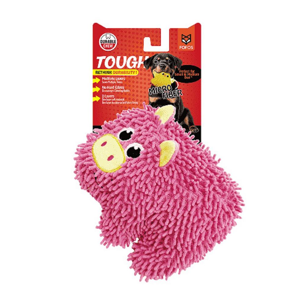 ของเล่นสัตว์เลี้ยง FOFOS TOUGH DOG TOY PIG