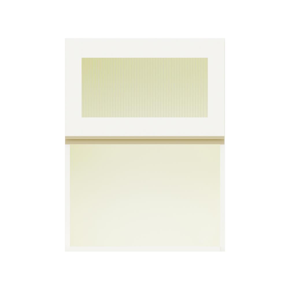 ตู้แขวนไมโครเวฟกระจก JUPITER JUVENTAS 60x80 ซม. สีขาว