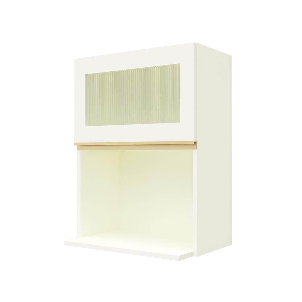 ตู้แขวนไมโครเวฟกระจก JUPITER JUVENTAS 60x80 ซม. สีขาว