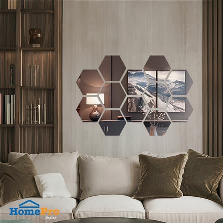สติ๊กเกอร์ DIY HOME LIVING STYLE HIVE 18x15.5 ซม. (แพ็ก 12 ชิ้น)_3