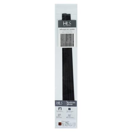 สติ๊กเกอร์ DIY HOME LIVING STYLE AC 1X50 ซม. สีดำ (แพ็ก 10 ชิ้น)_2