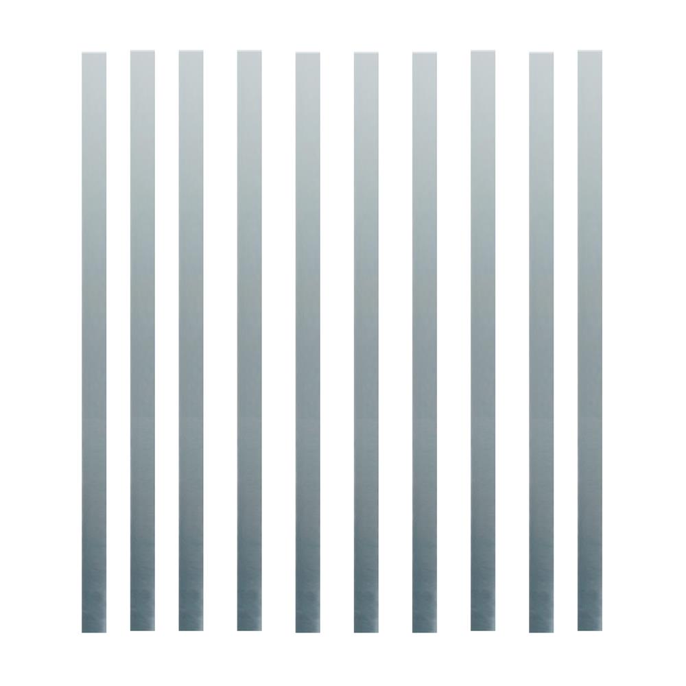 สติ๊กเกอร์ DIY HOME LIVING STYLE AC 2X50 ซม. สีเงิน (แพ็ก 10 ชิ้น)