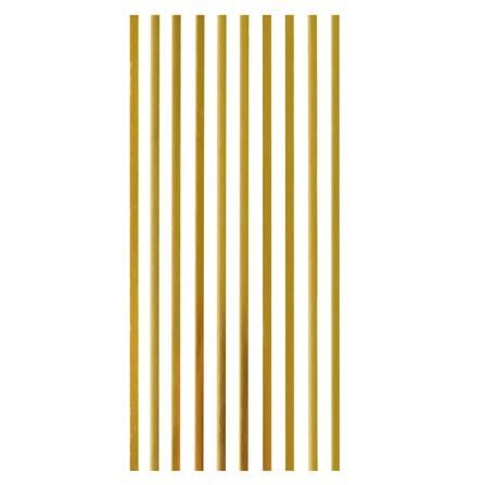 สติ๊กเกอร์ DIY HOME LIVING STYLE AC 1x50 ซม. สีทอง (แพ็ก 10 ชิ้น)_0