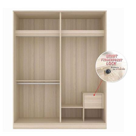 ชุดห้องนอน 3.5 ฟุต KONCEPT HAKONE 59060649 สีไม้อ่อน_3