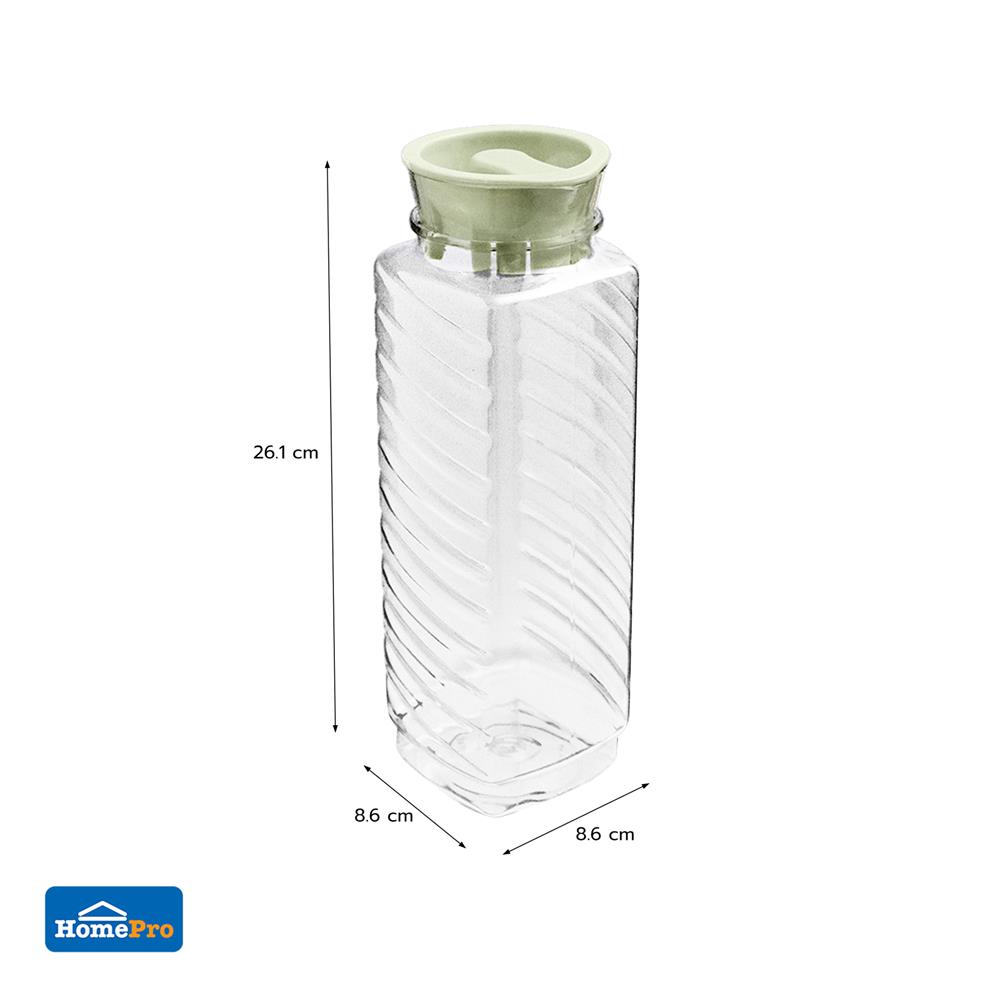 ขวดน้ำ PET 1.4 ลิตร KECH OLIVE สีเขียว