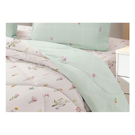 ชุดผ้าปูที่นอน 3.5 ฟุต (ชุด 4 ชิ้น) FROLINA MICROTEX DF068_1