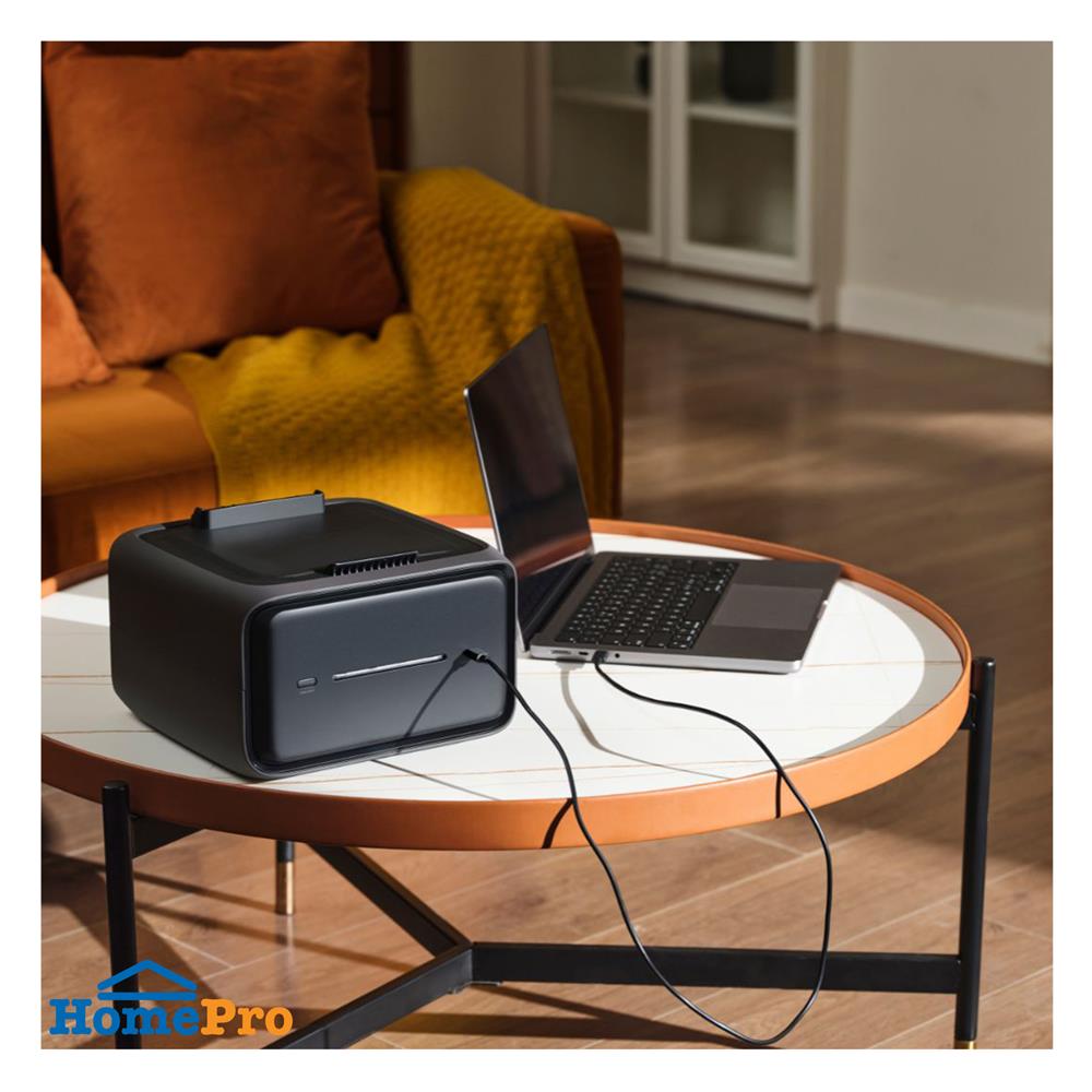 POWER BOX ECOFLOW RIVER 3 MAX PLUS 600 วัตต์ สีดำ