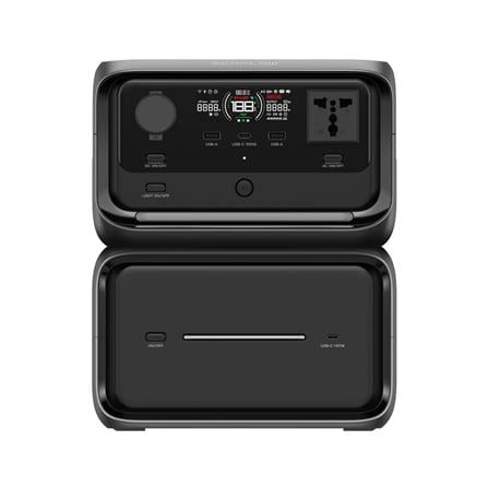 POWER BOX ECOFLOW RIVER 3 MAX PLUS 600 วัตต์ สีดำ_0