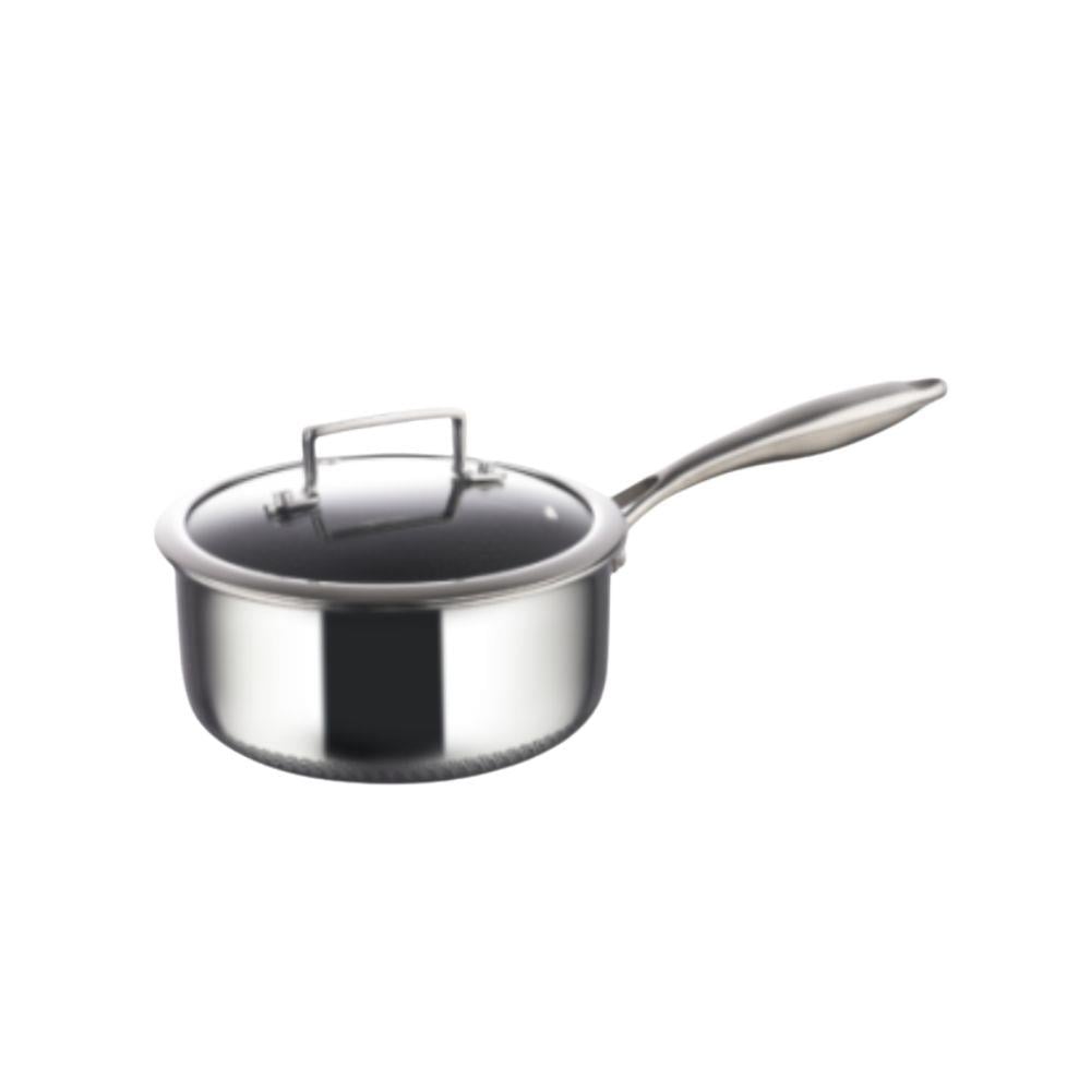 หม้อด้ามสเตนเลส 20 ซม. AMERCOOK ARISTO PRO