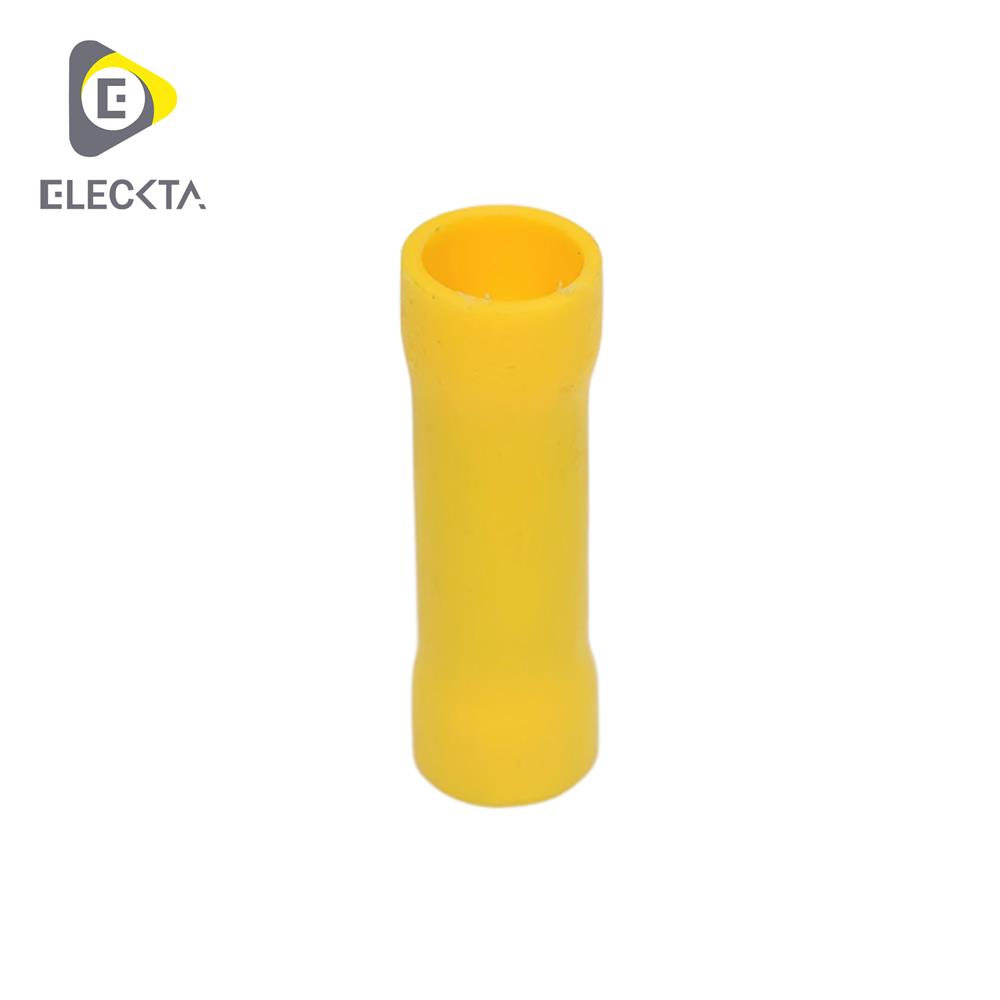 สลิปต่อสายแบบย้ำหุ้ม ELECKTA DH25055 4-6 ตร.มม. สีเหลือง (แพ็ก 20 ชิ้น)