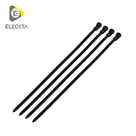 เคเบิ้ลไทร์เข็มขัดปลดล็อก ELECKTA 8 นิ้ว สีดำ (แพ็ก 100 เส้น)_0