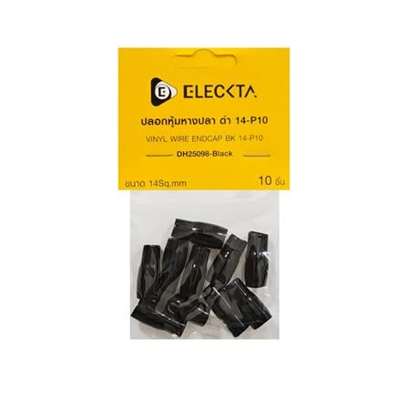 ปลอกหุ้มหางปลา ELECKTA 14-P10 สีดำ (แพ็ก 10 ชิ้น)_2