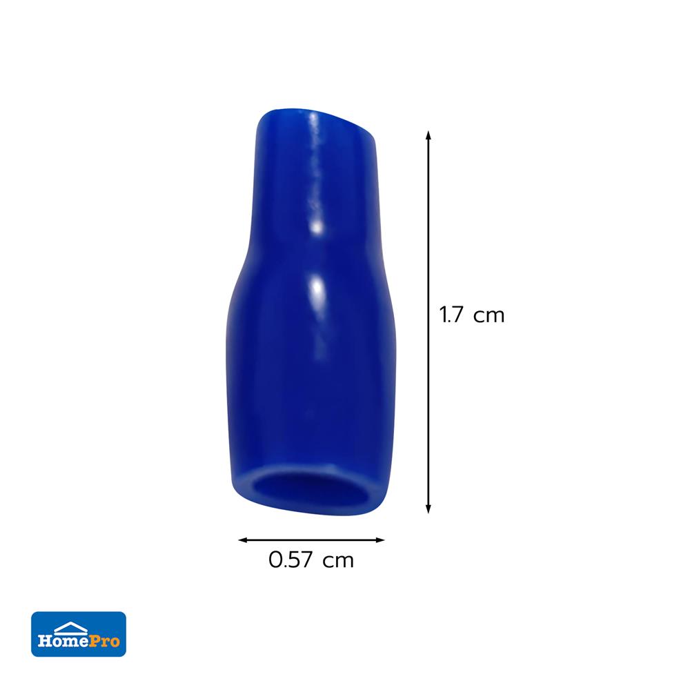 ปลอกหุ้มหางปลา ELECKTA 3.5-P10 สีฟ้า (แพ็ก 10 ชิ้น)