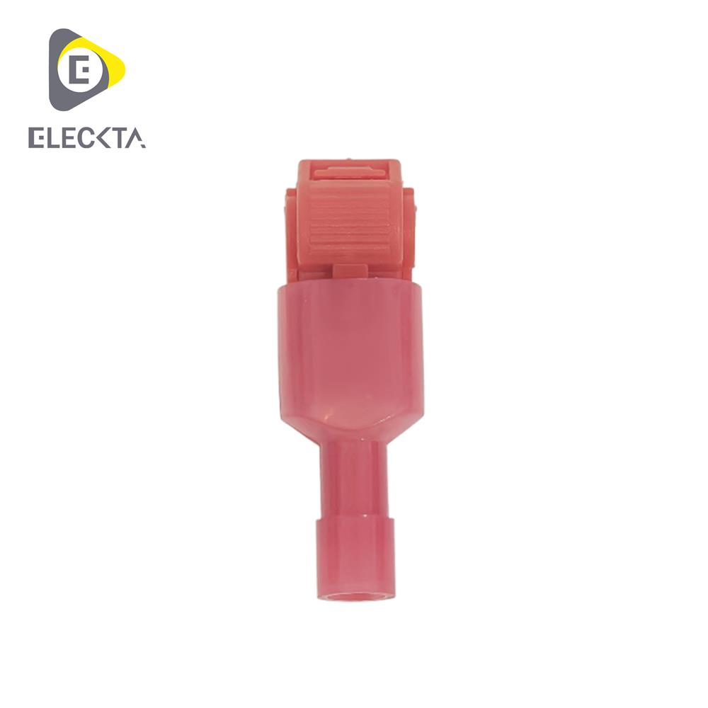 ขั้วต่อสายไฟ ELECKTA 0.5-1.0 ตร.มม. สีแดง