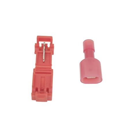 ขั้วต่อสายไฟ ELECKTA 0.5-1.0 ตร.มม. สีแดง_2