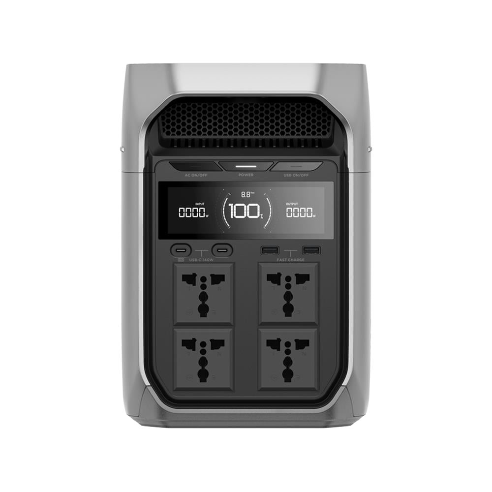POWER BOX ECOFLOW DELTA 3 PLUS 1800 วัตต์ สีดำ