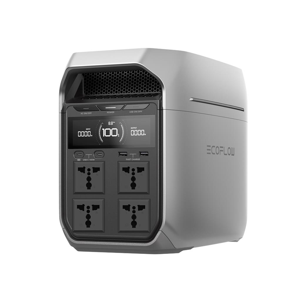 POWER BOX ECOFLOW DELTA 3 PLUS 1800 วัตต์ สีดำ