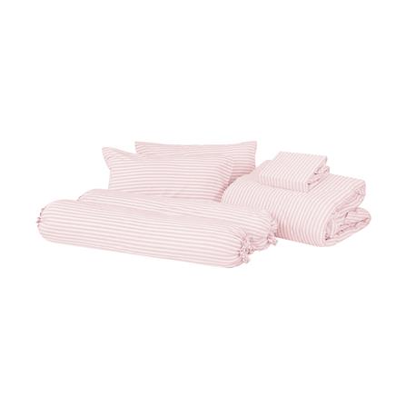ชุดผ้าปูที่นอน 5 ฟุต (ชุด 6 ชิ้น) HOME LIVING STYLE LINEA สี PINK_1