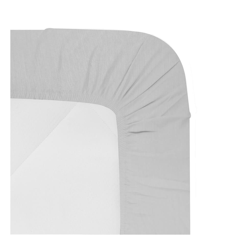 ชุดผ้าปูที่นอน 3.5 ฟุต (ชุด 4 ชิ้น) HOME LIVING STYLE SERENO สี LIGHT GREY