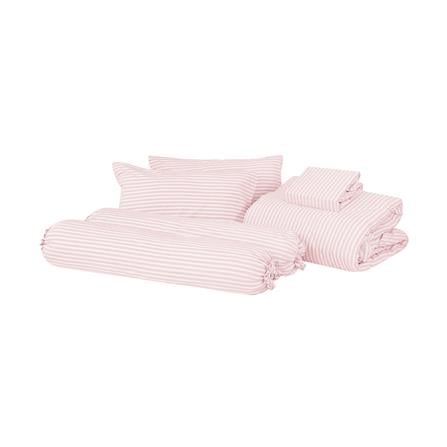 ชุดผ้าปูที่นอน 6 ฟุต (ชุด 6 ชิ้น) HOME LIVING STYLE LINEA สี PINK_1