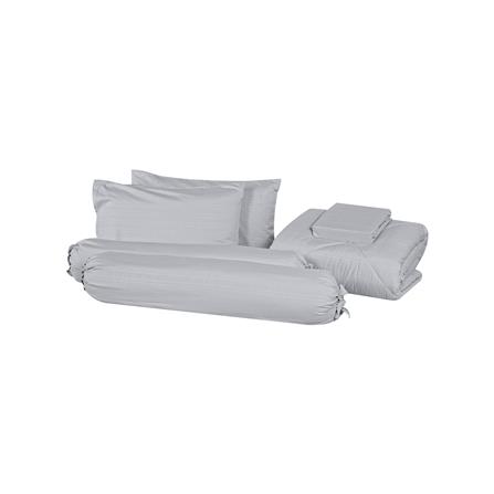 ชุดผ้าปูที่นอน 5 ฟุต (ชุด 6 ชิ้น) HOME LIVING STYLE LUTHER สี GREY_1