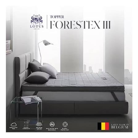 แผ่นรองนอน 3 ฟุต LOTUS FORESTEX III สี LIGHT GRAY_4