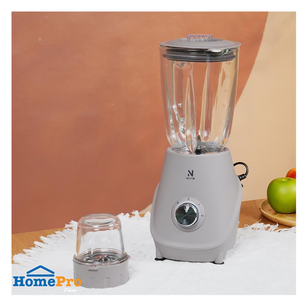 เครื่องปั่นน้ำผลไม้ NIKITO NK-BD03 1.5 ลิตร สีเทา