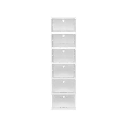 กล่องรองเท้า 6 ช่อง STACKO KLEAR 34.5X25.5X105.8 ซม. สีใส_1