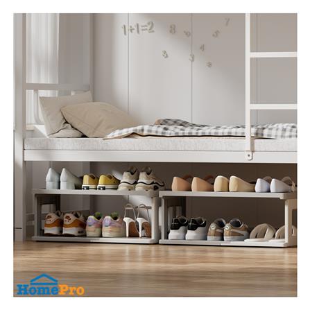 ชั้นวางรองเท้า 5 ชั้น STACKO BONNIE 53X26X75 ซม. สีขาว/เทา_5