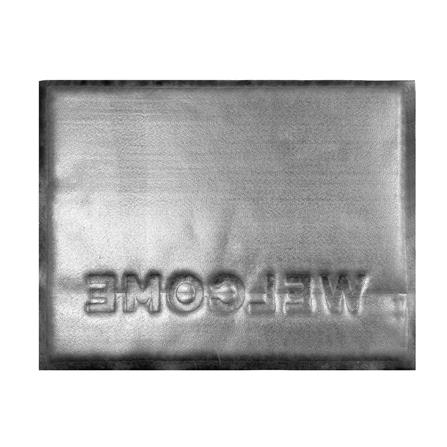 พรมเช็ดเท้าดักฝุ่น HOME LIVING STYLE W.NEO 60X80 ซม. สีเทา_2