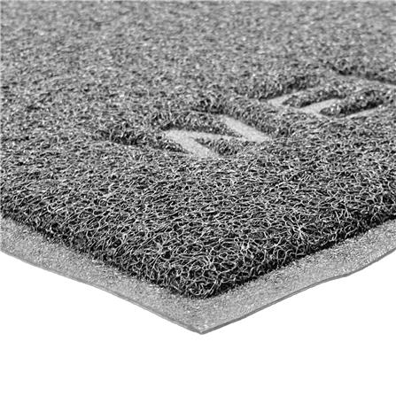 พรมเช็ดเท้าดักฝุ่น HOME LIVING STYLE W.NEO 60X80 ซม. สีเทา_4