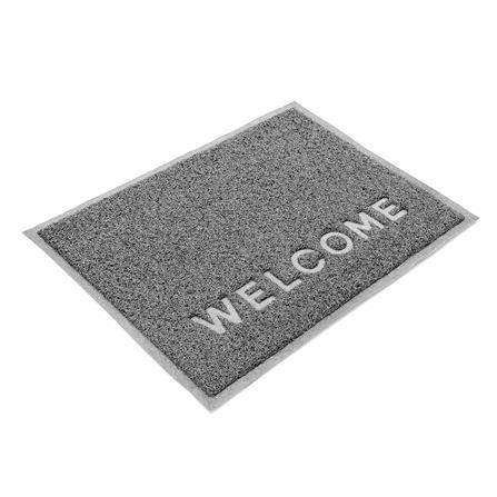 พรมเช็ดเท้าดักฝุ่น HOME LIVING STYLE W.NEO 60X80 ซม. สีเทา_5