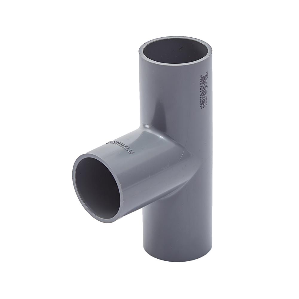 สามทาง PVC SCG 3/8 นิ้ว สีเทา
