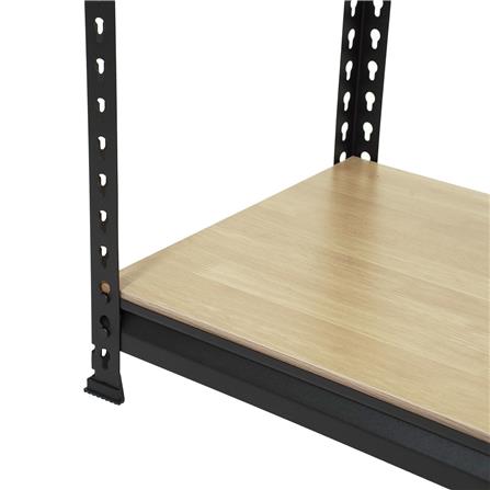 ชั้นวางของโล่ง 5 ชั้น FURDINI BROOKLYN 120 ซม. สีดำ_2