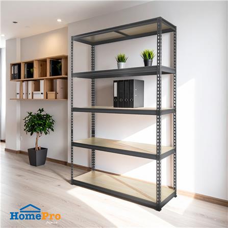 ชั้นวางของโล่ง 5 ชั้น FURDINI BROOKLYN 120 ซม. สีดำ_3