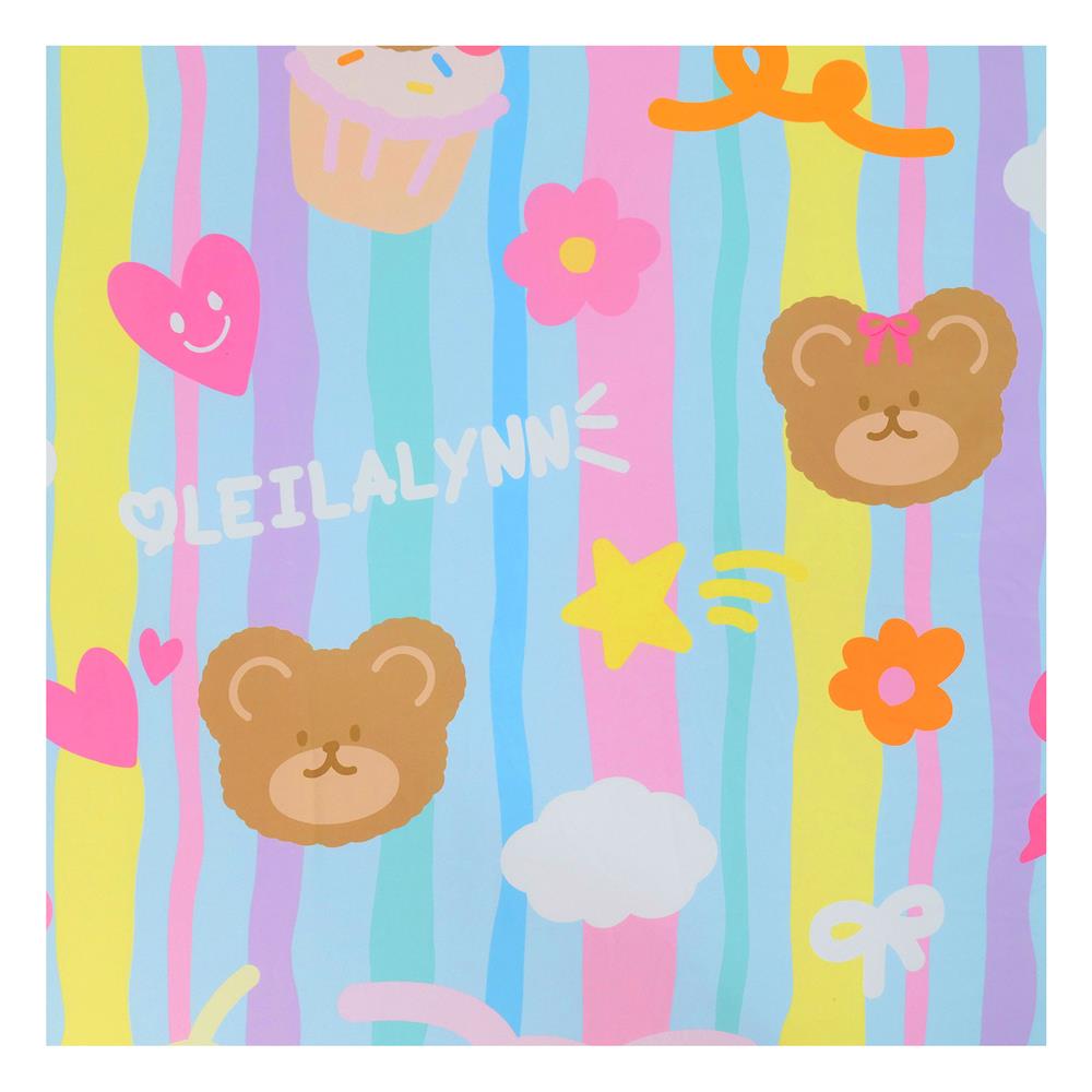 ชุดผ้าปูที่นอน 6 ฟุต (ชุด 6 ชิ้น) LEILALYNN FLUFFY BEARY สี BLUE