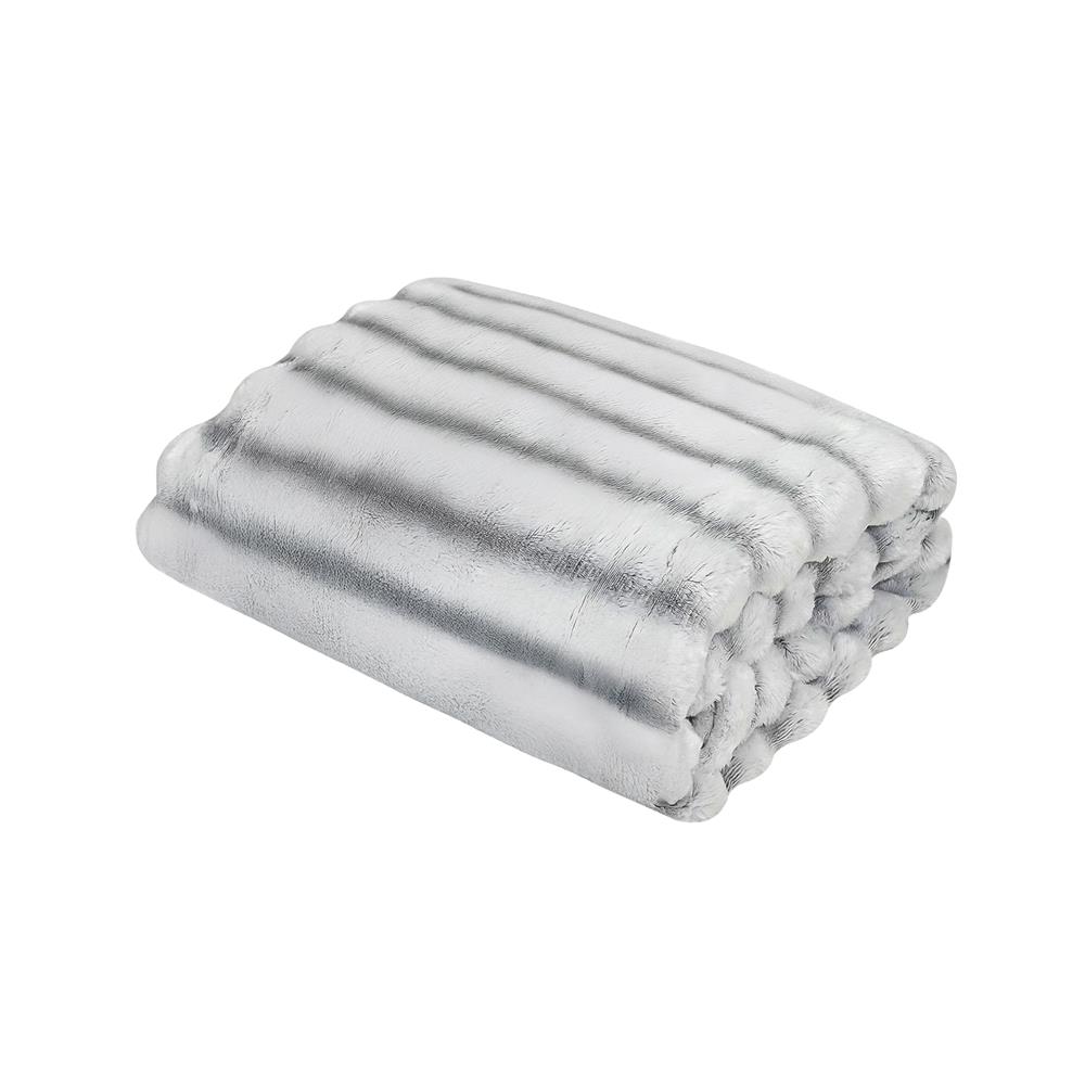 ผ้าห่ม HOME LIVING STYLE GENTLE 60X80 นิ้ว สี LIGHT GREY