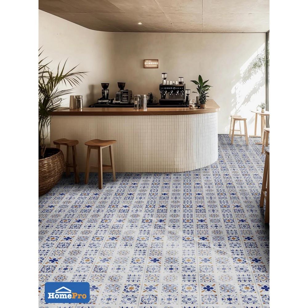 กระเบื้องพื้น 12x12 นิ้ว TARA มาซ่า ฟ้า PM 1 ตร.ม.