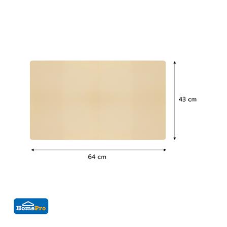ผ้าชามัวร์ทำความสะอาดรถ ACCO 64x43x0.2 ซม. สีเหลือง_4