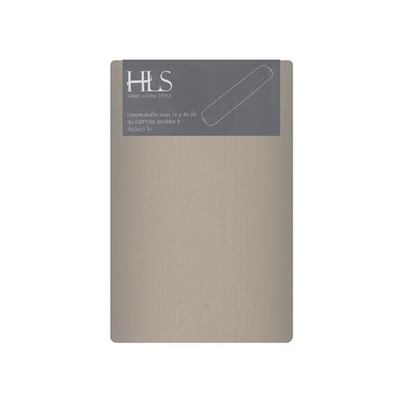ปลอกหมอนข้าง HOME LIVING STYLE COTTON SATEEN II สี BROWN_3