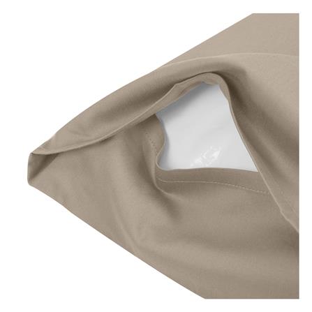 ปลอกหมอนหนุน HOME LIVING STYLE COTTON SATEEN II สี BROWN (แพ็ก 2 ชิ้น)_2