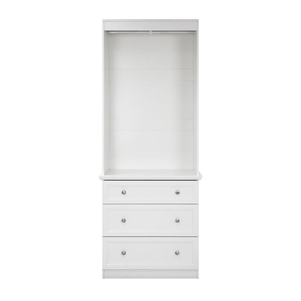 ตู้เสื้อผ้าบานผสม FURDINI HELENA 80 ซม. สีขาว